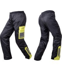 Waterproof Motorcycle Pants W-TEC Colnari - Black/Fluo Green