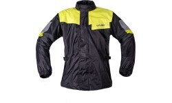 Motociklininko lietaus striukė W-TEC Igava – 2 rūšis - Black/Fluo Green