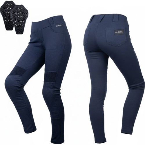 Moteriškos motociklininkų tamprės W-TEC Lukrecia Base Blue - Mėlyna