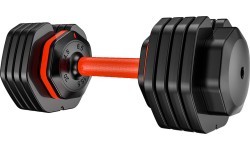 Adjustable Single-Handed Dumbbell Set inSPORTline DuraBell® 2 x 6.5 – 24.5 kg