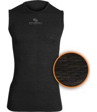 Unisex Tank Top Brubeck Multifunctional Base Layer 3D - Graphite