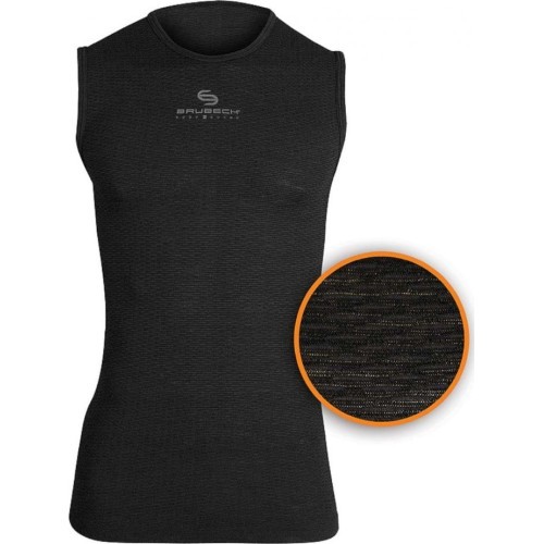 Unisex Tank Top Brubeck Multifunctional Base Layer 3D - Graphite