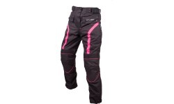 Moteriškos motociklininkų kelnės W-TEC Durmanes Lady - Pink-Black