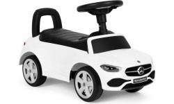 Электромобиль Mercedes C CLASS, интерактивный руль, звуки, белый