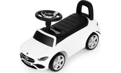 Электромобиль Mercedes C CLASS, интерактивный руль, звуки, белый