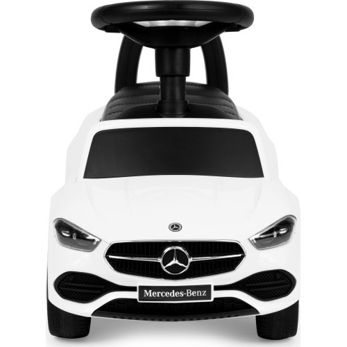 Электромобиль Mercedes C CLASS, интерактивный руль, звуки, белый