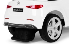 Elektromobilis Mercedes C CLASS, interaktyvus vairas, garsai, baltas