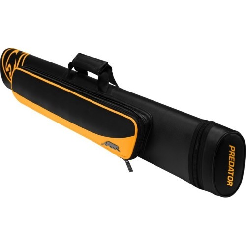 Kietas dėklas biliardo lazdai Predator Roadline, juodas-geltonas, 2x4