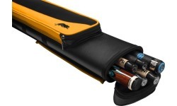 Жёсткий кейс для бильярдных киёв Predator Roadline, чёрно-жёлтый, 2x4