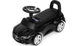 Электромобиль Mercedes C-класс, интерактивный руль, звуки, чёрный