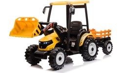 MEGA D68 Tractor Vehicle With Trailer Yellow