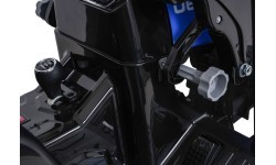 Электромобиль-трактор с прицепом MEGA D68, синий