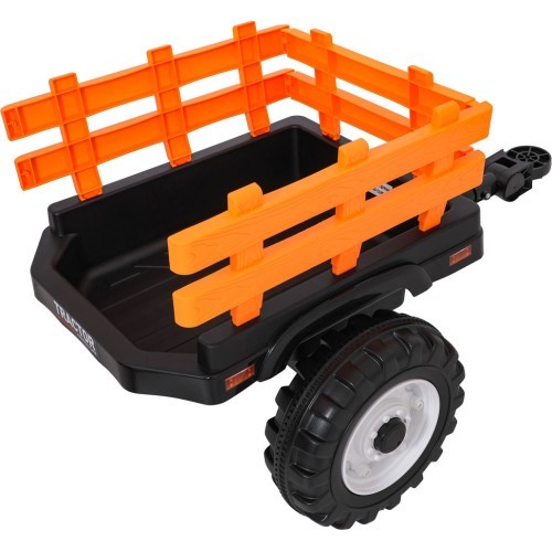 MEGA D68 Tractor Vehicle With Trailer Blue