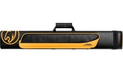 Kietas kojo dėklas Predator Roadline, juodas–geltonas, 3x5