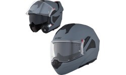 Мотоциклетный шлем-модуляр W-TEC Sabron P/J - Nardo Grey