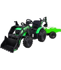 Трактор Buggy с прицепом 720-T, зелёный