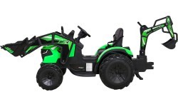 Трактор Buggy с прицепом 720-T, зелёный