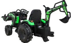 Трактор Buggy с прицепом 720-T, зелёный