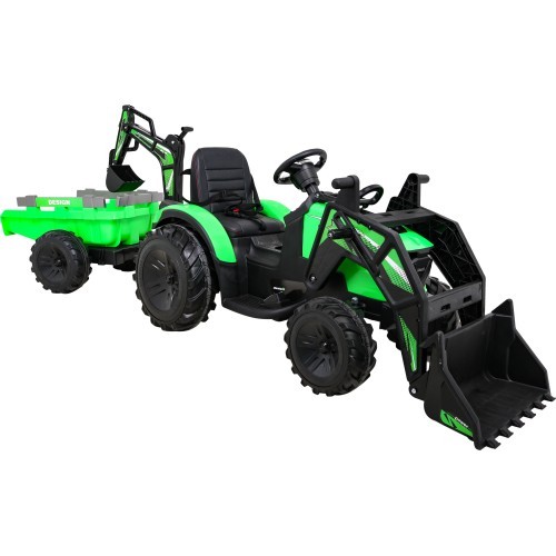 Buggy Tractor With Trailer 720-T Green