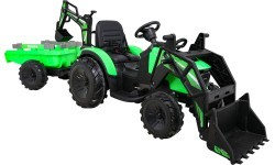 Трактор Buggy с прицепом 720-T, зелёный