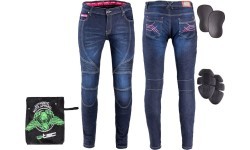 Women’s Motorcycle Jeans W-TEC Rafael - Blue