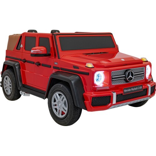 Электромобиль Mercedes Benz Maybach G650, красный