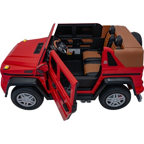 Электромобиль Mercedes Benz Maybach G650, красный