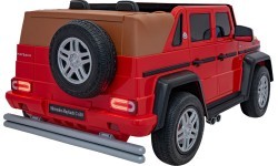 Электромобиль Mercedes Benz Maybach G650, красный
