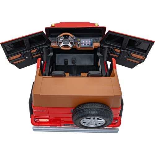 Vehicle Mercedes Benz MAYBACH G650 Red