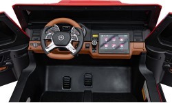 Электромобиль Mercedes Benz Maybach G650, красный