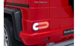 Электромобиль Mercedes Benz Maybach G650, красный