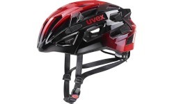 Uvex Race 7 helmet, black/red, 51-55 cm