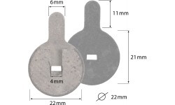 Brake Pads for E-Scooters W-TEC Tendeal & Tenmark (Pair)