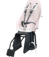 Rear-Mounted Child Bike Seat w/ Adaptor & Seatpost Holder Urban Iki - Sakura Pink/Shinju White