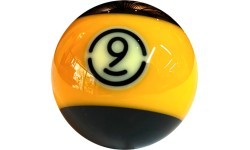 Aramith Tournament Black biliardo kamuoliukas 9-Ball