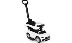Mercedes C CLASS car push ride interactive steering wheel guide white