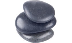Набор лавовых камней inSPORTline River Stone 4–6 см, 3 шт.