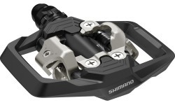 SHIMANO ME700 Pedals with cleats (black)