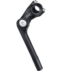 FORCE S6 Bicycle Stem 1" 25.4 / 90mm, adjustable (aluminium, black)