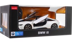 R/C toy car the BMW i8 White 1:14 RASTAR