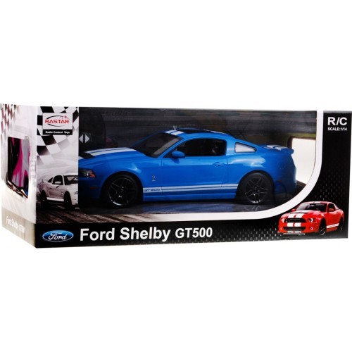 Nuotoliniu būdu valdomas automobilis Ford Shelby Mustang GT500 Blue 1:14 RASTAR