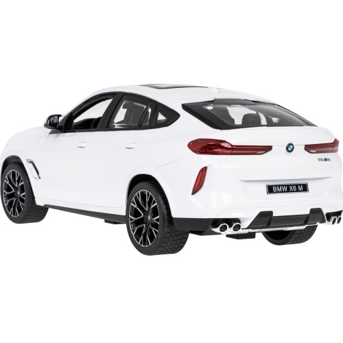 Nuotoliniu būdu valdomas automobilis BMW X6 M 1:14 RASTAR, baltas