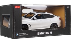 Car R/C BMW X6 M 1:14 RASTAR White