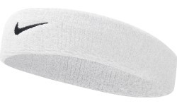 Nike Galvos Juosta Swoosh Headband White