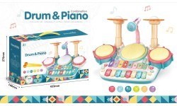 Drums + Piano Music Set