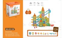 Magnetic Blocks Castle Track Ball 226 pcs.