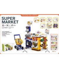 MEGA Supermarket With Shopping Cart + Accessories