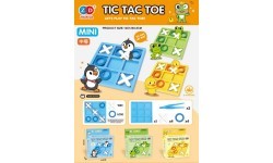 Tic Tac Toe Logic Game Penguin Version