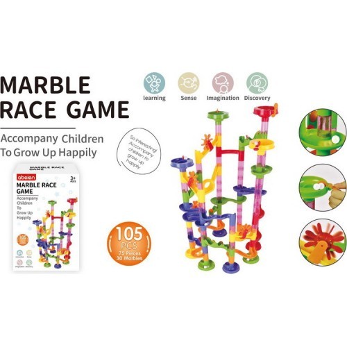 Ball track 105 pieces.