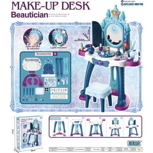 Dressing table with Light and Sound Function + Accessories